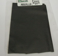 ����� micro thin fly foam  black Hareline
